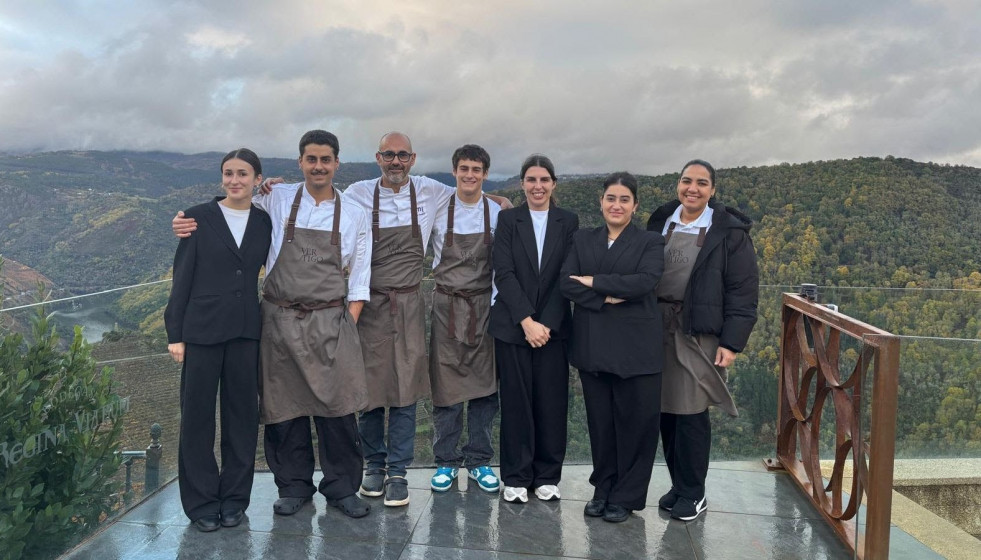 Equipo del restaurante Vértigo.