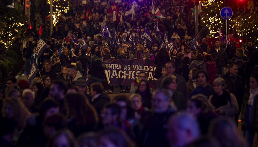 Imagen de la marcha realizada en Vigo.