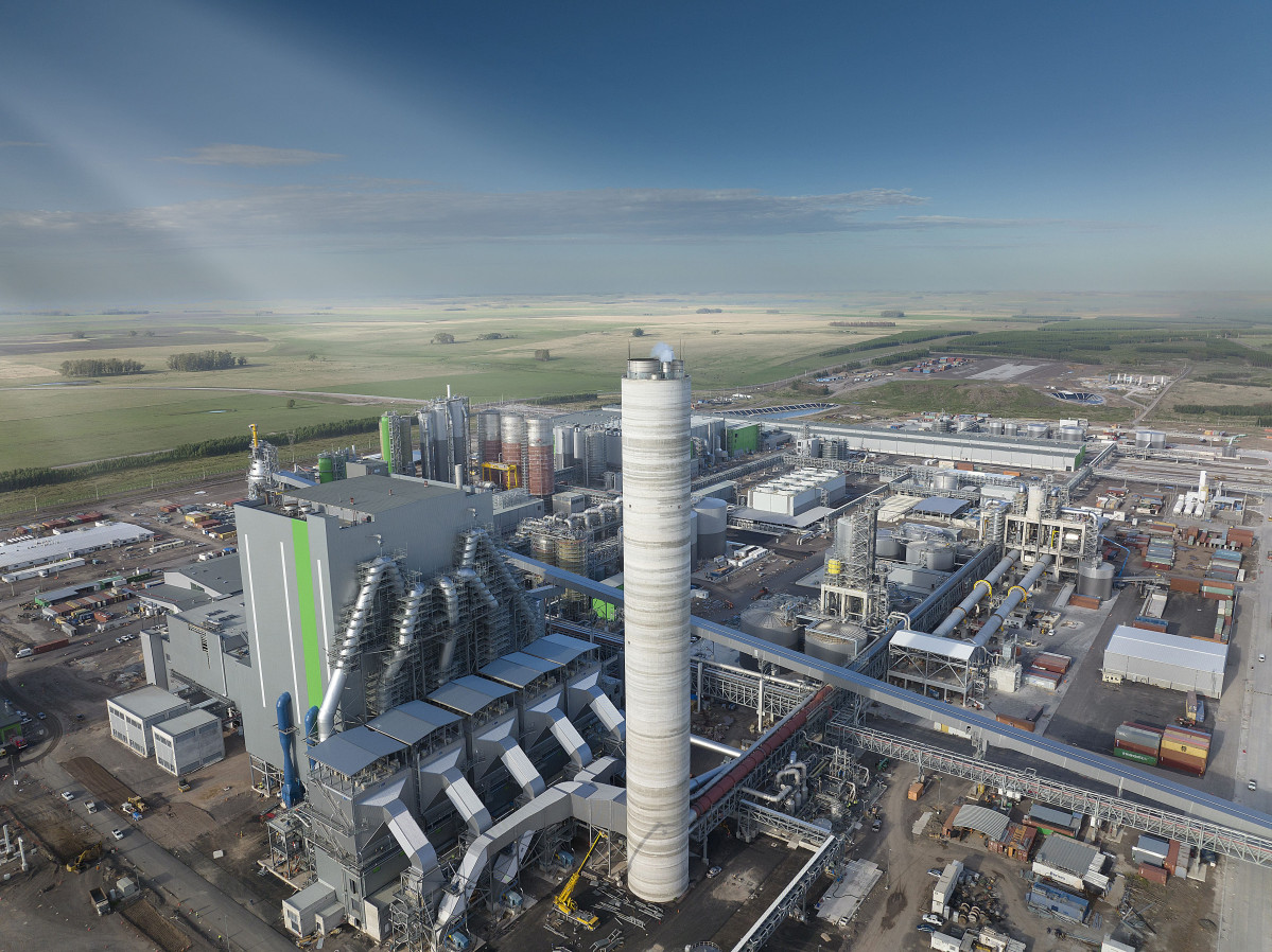 Planta de UPM Paso de los Toros en Uruguay