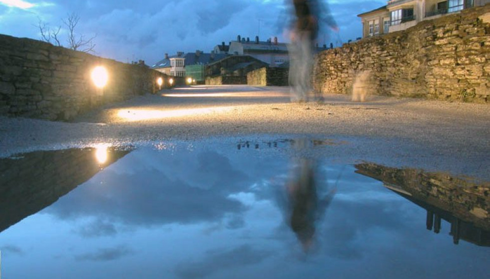 Archivo - Calzada de la Muralla de Lugo