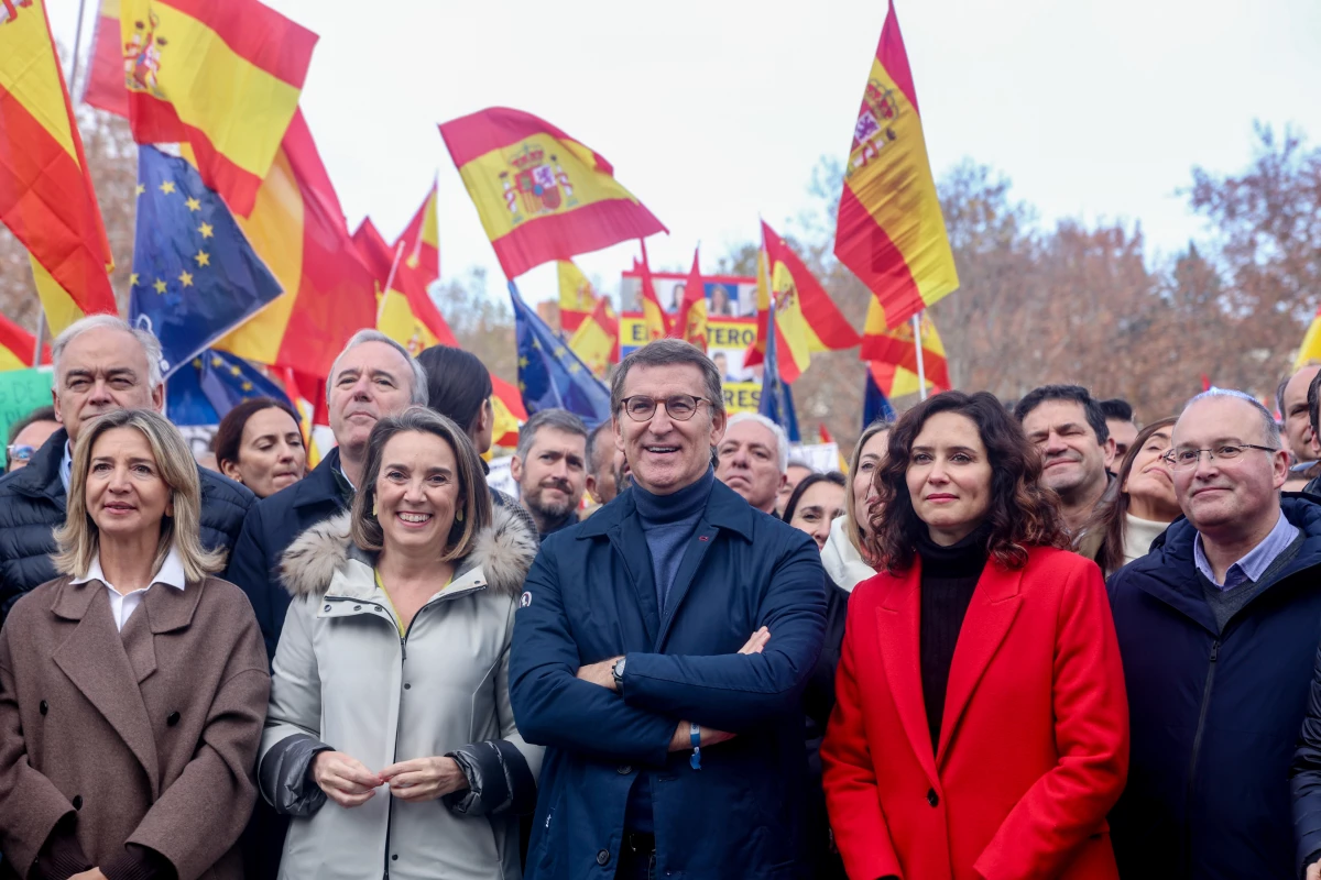Feiju00f3o en una manifestaciu00f3n en 2023
