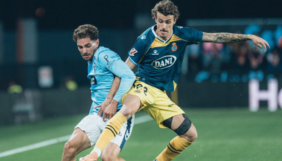 Partido entre el Celta y el Espanyol