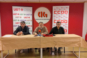 CIG, UGT y CCOO anuncian cuatro jornadas de huelga para este mes de diciembre en el transporte de viajeros y viajeras por carretera de la provincia de A Coruña; serán los días 5, 12, 15 y 19.