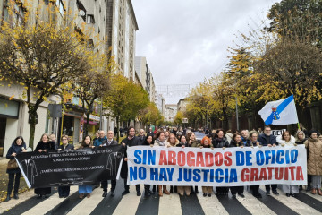 Profesionales del Turno de Oficio exigen en Santiago una 