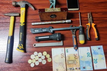 Artefactos incautados por la Guardia Civil