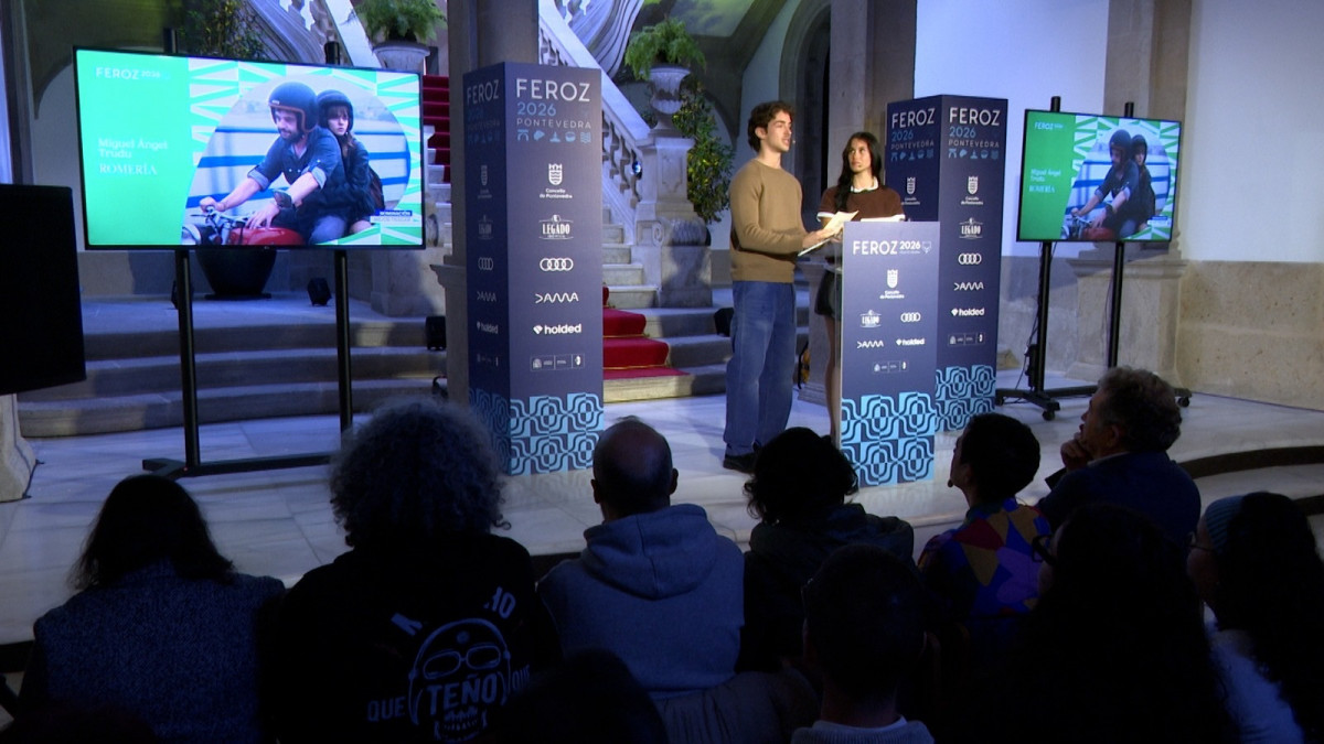 Lectura de nominados a los Premios Feroz 2026.