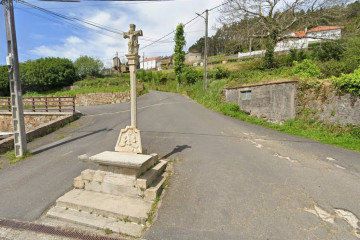 La AC 429 en Cesullas en una imagen de Google Street View