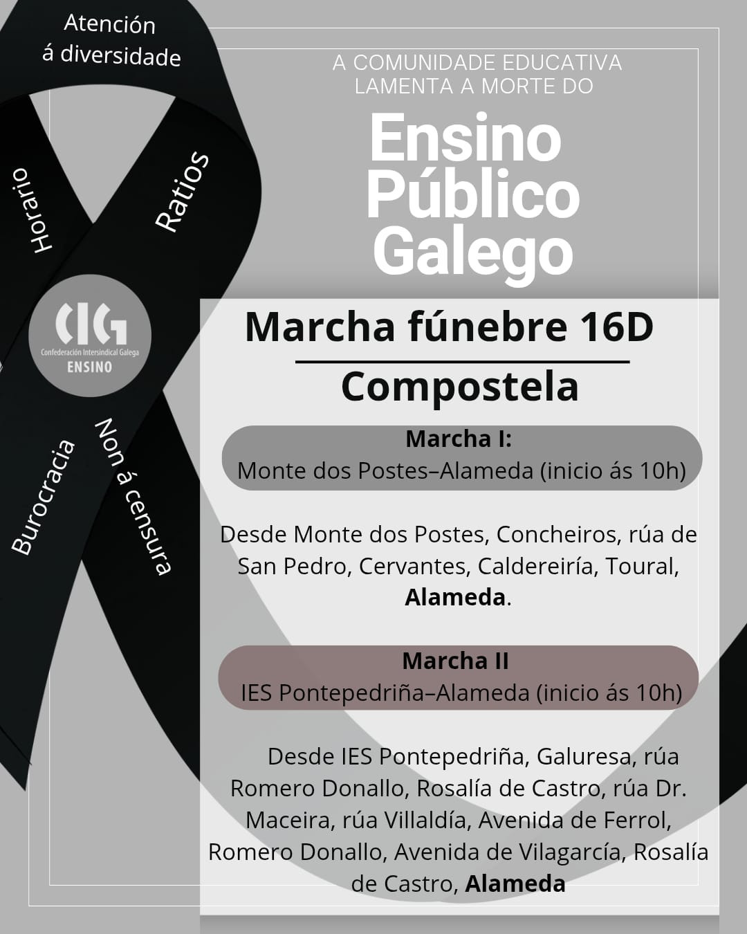 Marchas fu00fanebres 16 decembro Compsotela