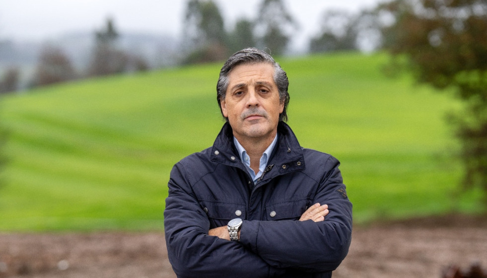 El director general de Leche Celta, Javier Bretón, que será uno de los futuros consejeros delegados de CoRural