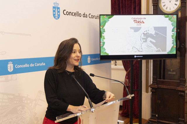 La alcaldesa de A Coruña, Inés Rey