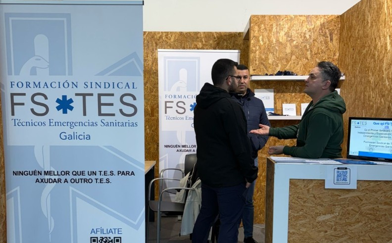 Stand de FS TES en una foto publicada en su redes sociales