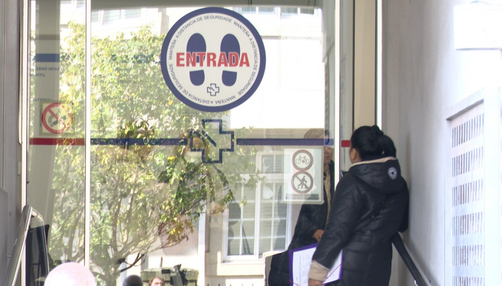 Centro de salud Concepción Arenal, en Santiago de Compostela.