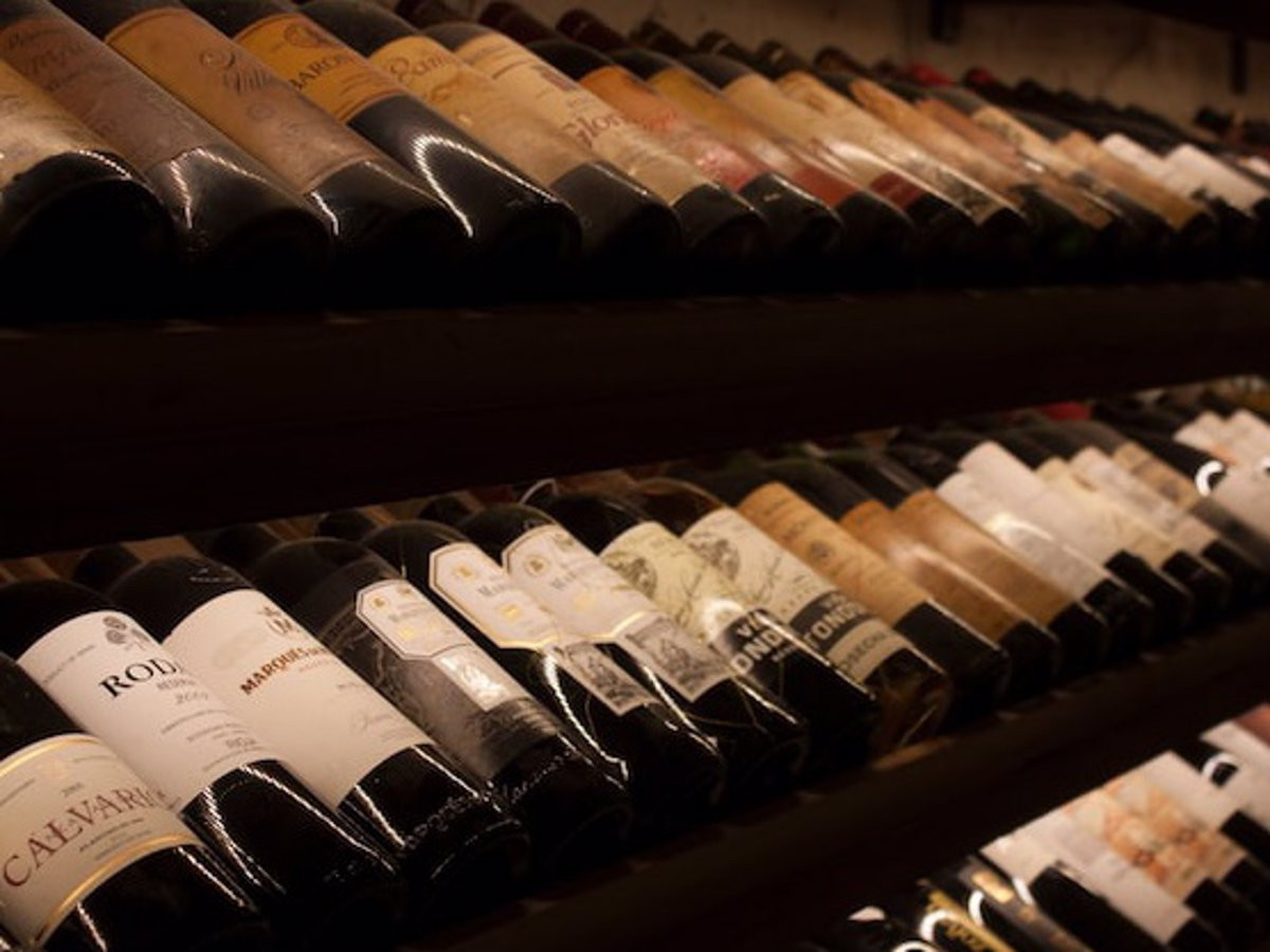 Botellas de vino