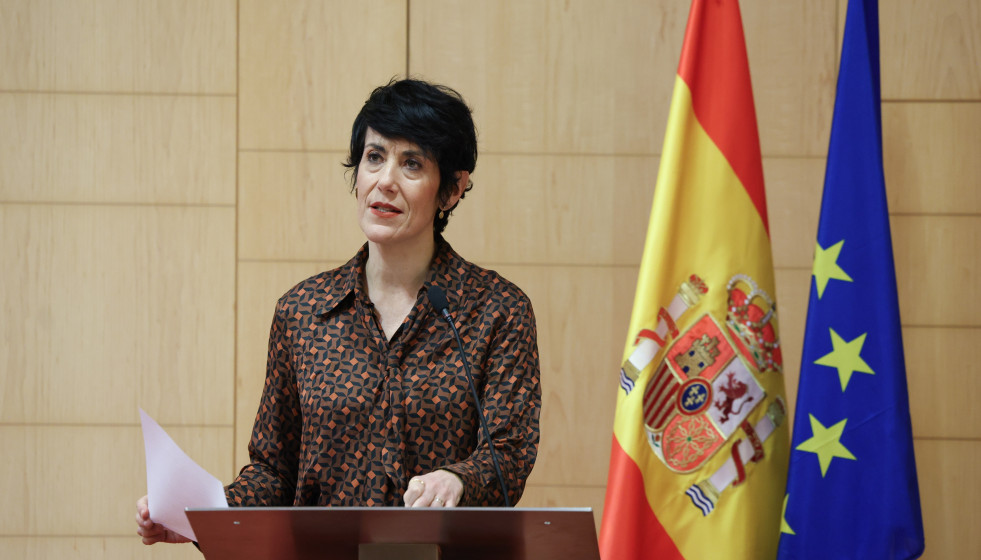 La ministra de Inclusión, Seguridad Social y Migraciones, Elma Saiz