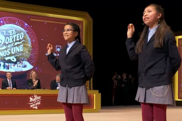 Momento del Gordo de Navidad de 2025