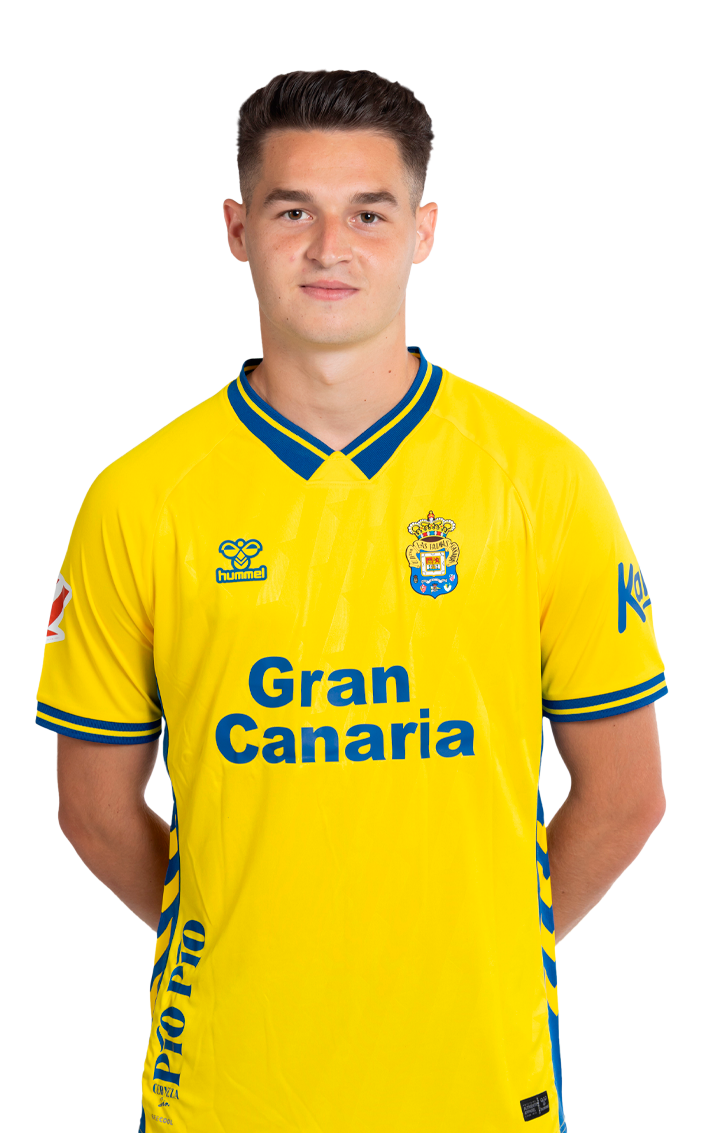 Mika Marmol en una foto de UD Las Palmas