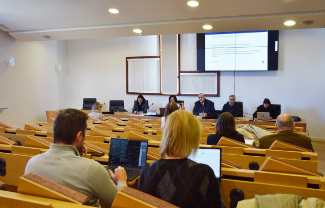 Imagen del consello de goberno de este martes.