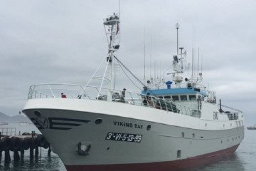 Imagen de archivo del Viking Bay, palangrero con base en Vigo.