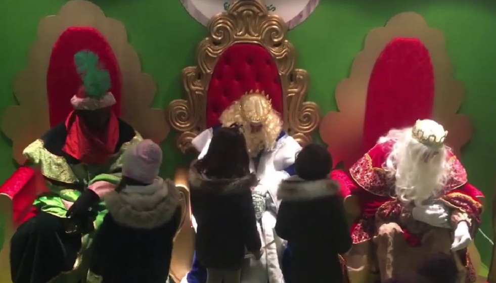 Los Reyes Magos en El Corte Inglés