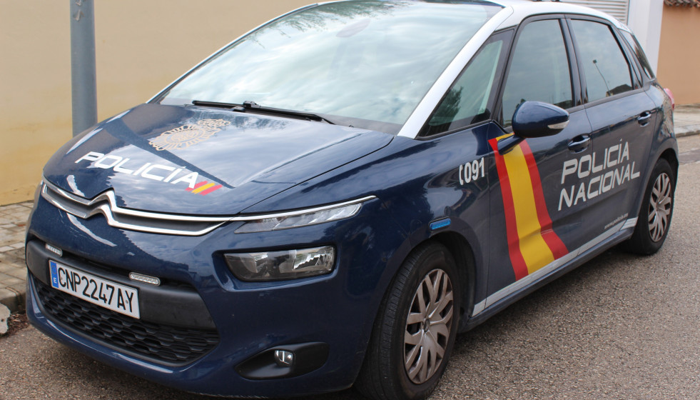 Archivo - Coche de la Policía Nacional