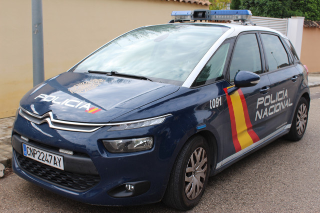 Archivo - Coche de la Policía Nacional