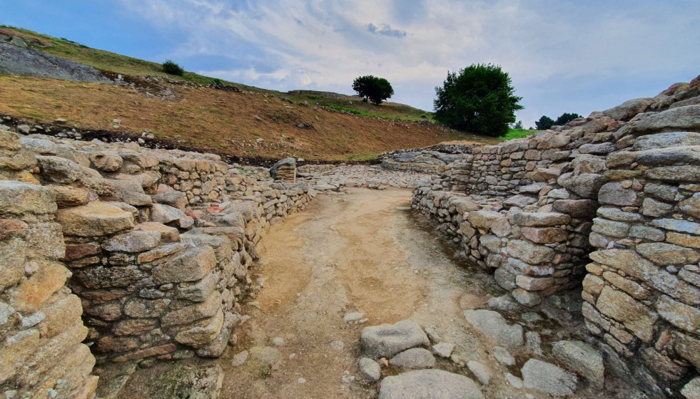 Excavación del Castro de Elviña.
