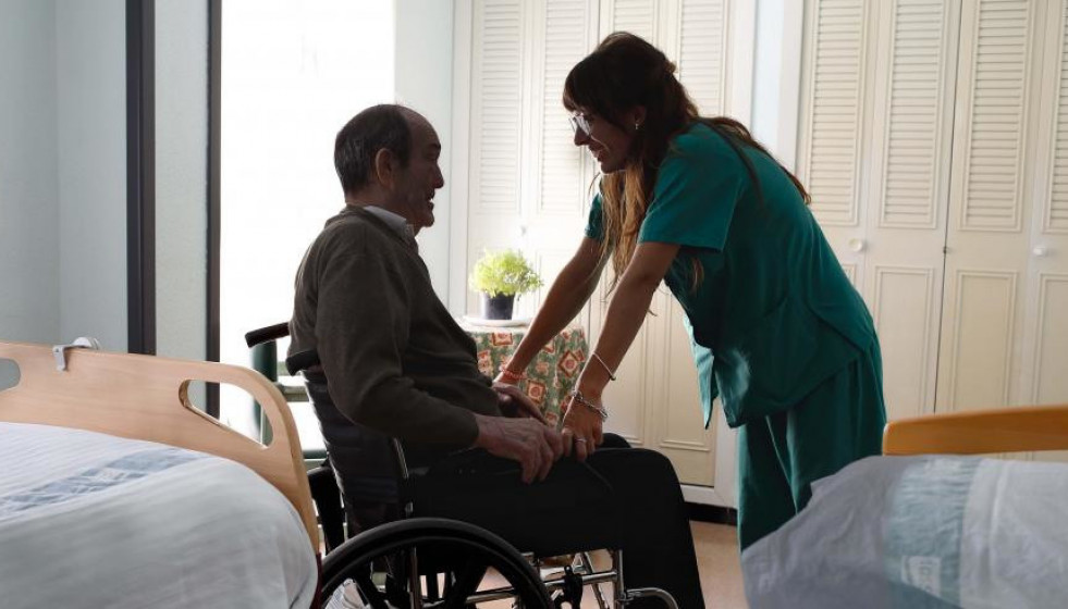 Archivo - Residencia de ancianos. Dependencia en mayores.