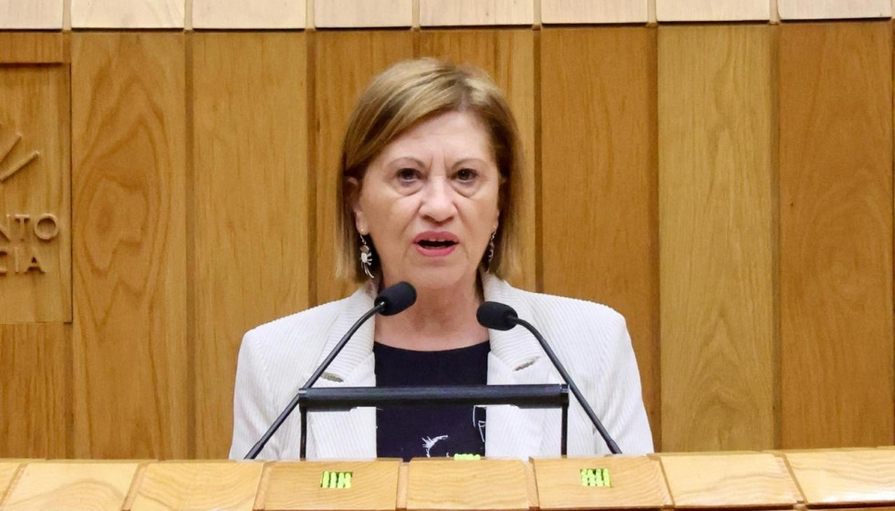 La diputada del PSdeG Elena Espinosa.