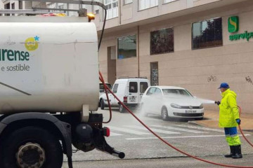 Servicios de limpieza en Ourense en una foto de la web del Ayuntamiento