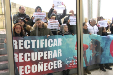 CIG-Ensino vuelve a exigir al conselleiro una negociación y la Xunta replica que la central sindical 