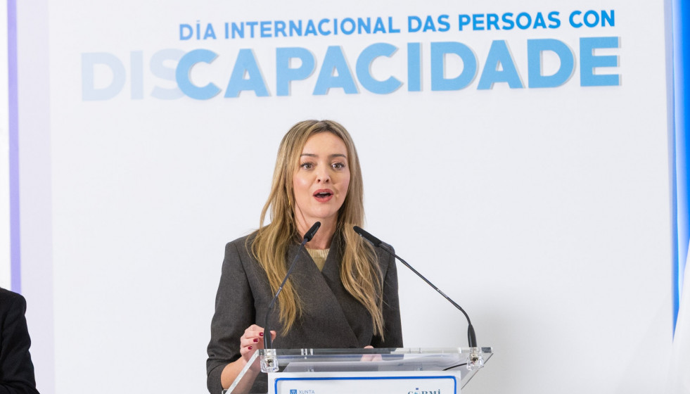 La conselleira de Política Social e Igualdade, Fabiola García.