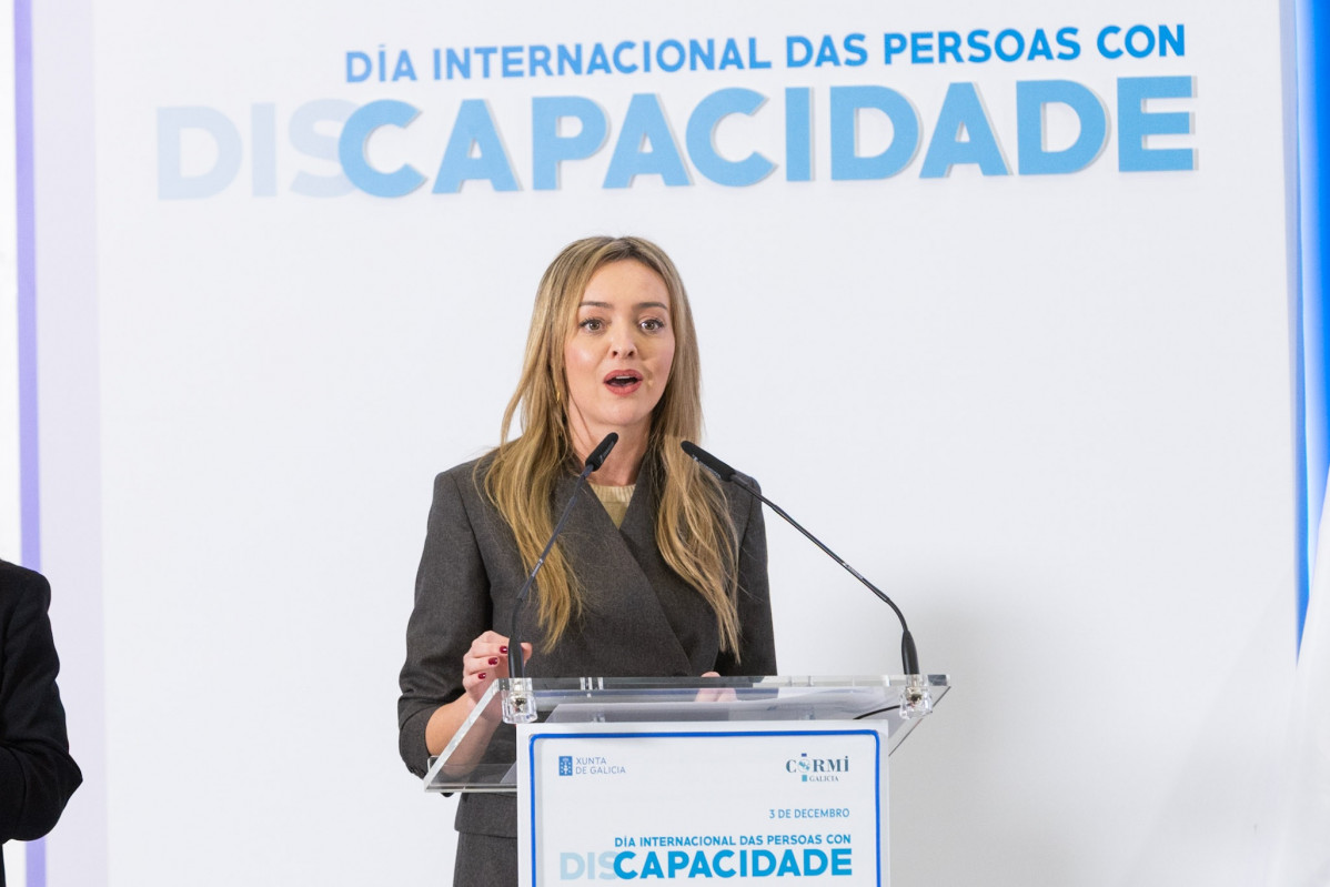 La conselleira de Política Social e Igualdade, Fabiola García.