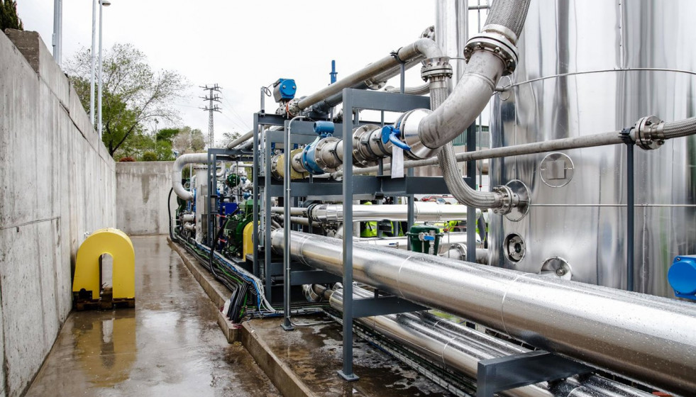 Instalaciones de una planta de biometano
