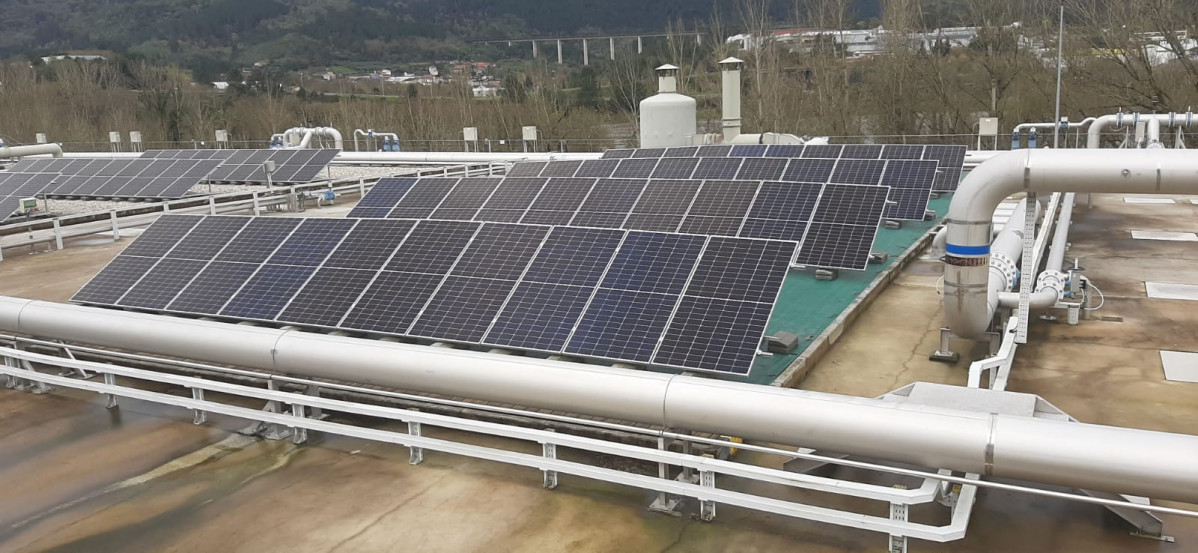 Instalaciu00f3n fotovoltaica EDAR Reza