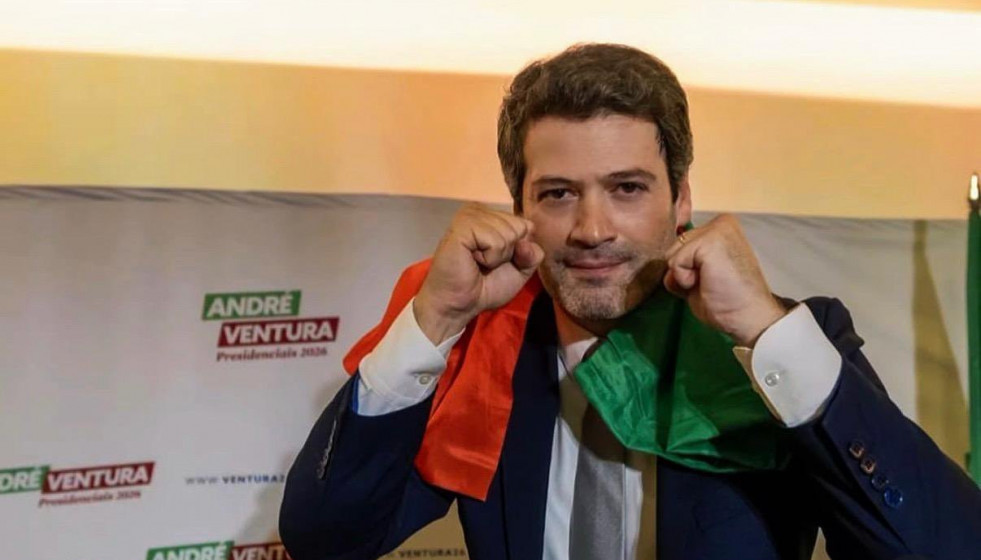 André Ventura, líder de Chega