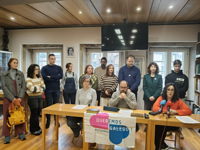 Queremos Galego presentará los resultados del proceso 'Lingua Vital' el 14 de marzo en la Praza da Quintana, en Santiago de Compostela.