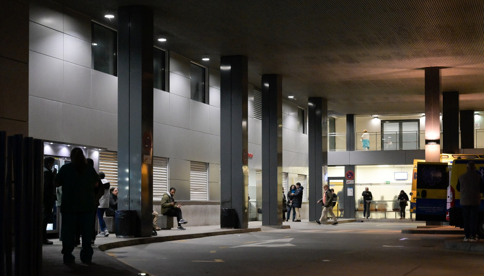 Archivo - Urgencias del Complejo Hospitalario Universitario de A Coruña