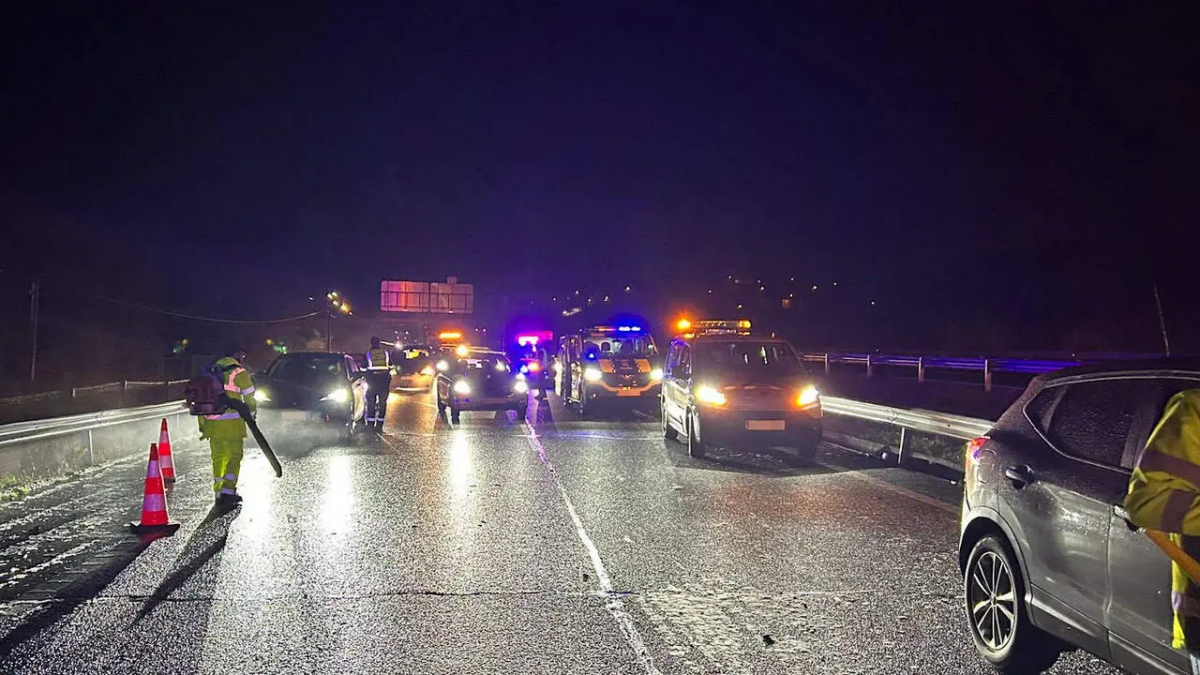 Accidente AP 9 CEDIDA