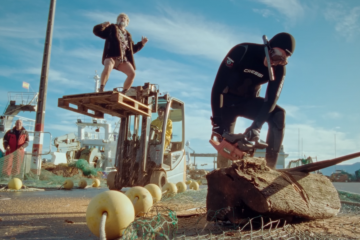 Captura de pantalla del videoclip de Non sei como de The Rapants