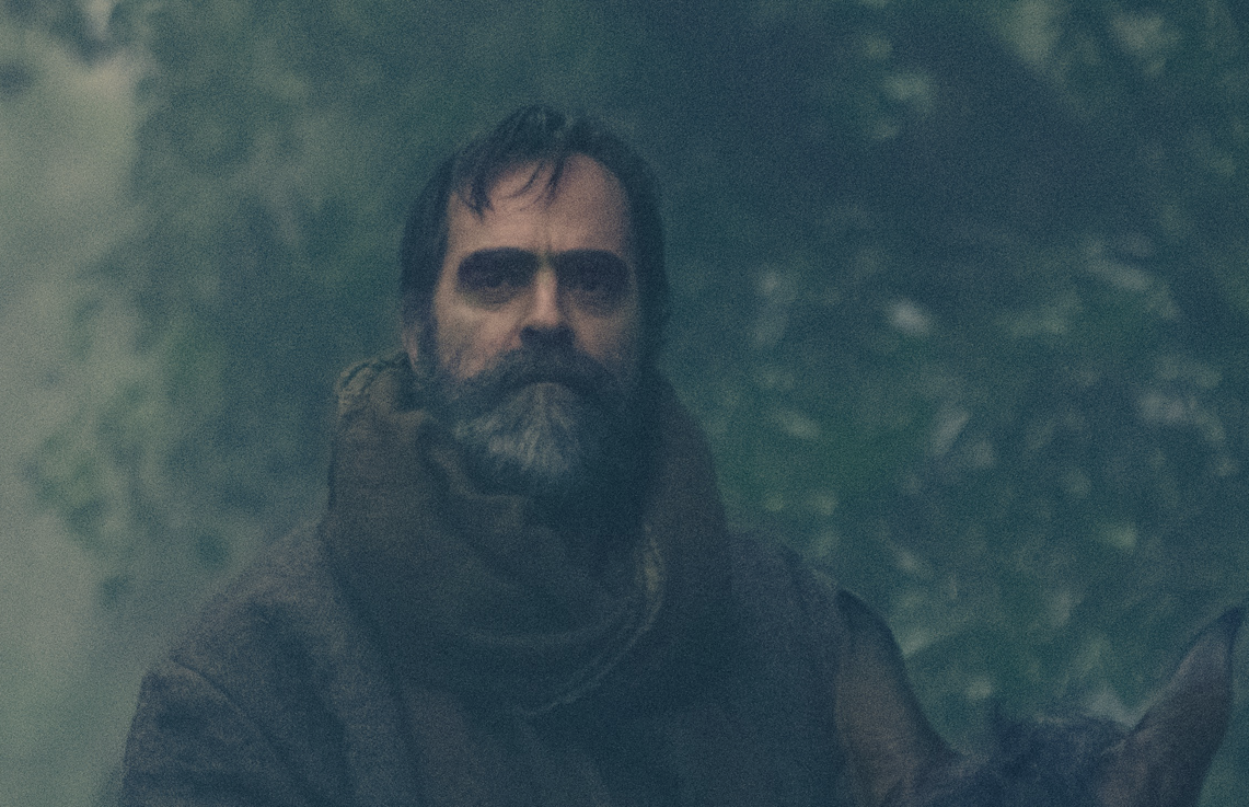 Tosar caracterizado como Romasanta en la primera imagen oficial difundida por Netflix del rodaje de Lobo