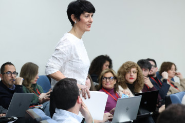 La ministra de Seguridad Social, Inclusión y Migraciones y portavoz del Gobierno, Elma Saiz, ofrece una rueda de prensa tras el primer Consejo de Ministros del año, a 7 de enero de 2026, en Madrid (