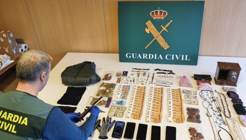 Desarticulan un grupo criminal detrás de múltiples robos en Galicia