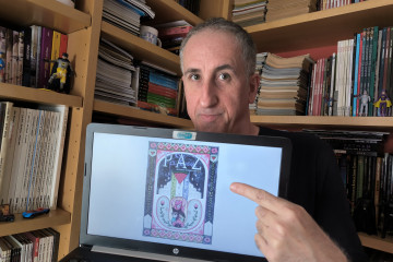 El guionista de cómic David Braña coordina desde Vigo (Pontevedra) la producción de PAZ. Antología Solidaria por Gaza, un libro que señala que 