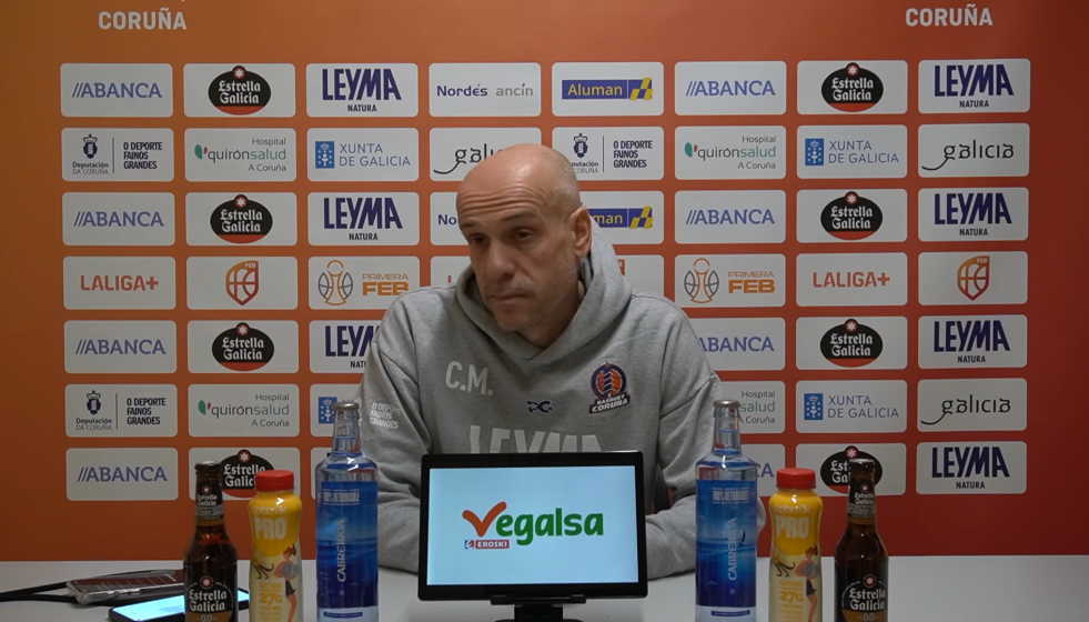 Carles Marco, entrenador del Leyma