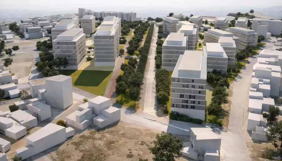 Recración de cómo será el nuevo barrio Sagrado Corazón de Lugo