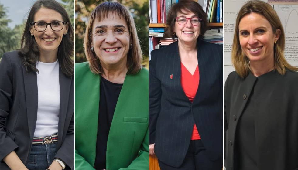 Candidatas a rectoras de la USC