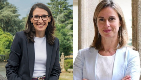 Rosa Crujeiras y Maite Flores