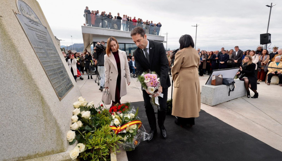 Homenaje a los fallecidos del Villa de Pitanxo.