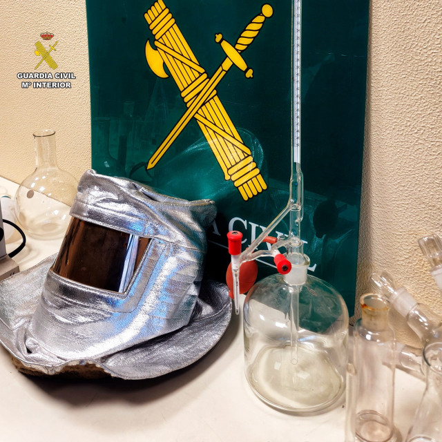 Objetos sustraídos en la central de ciclo combinado de Sabón, en Arteixo.