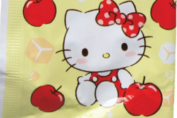 Gominolas de 'Hello Kitty' procedentes de Japón en una imagen de AESAN